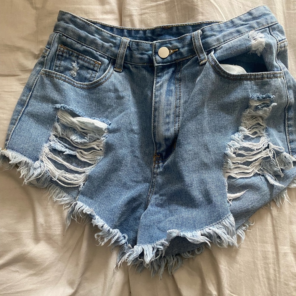 Jean shorts